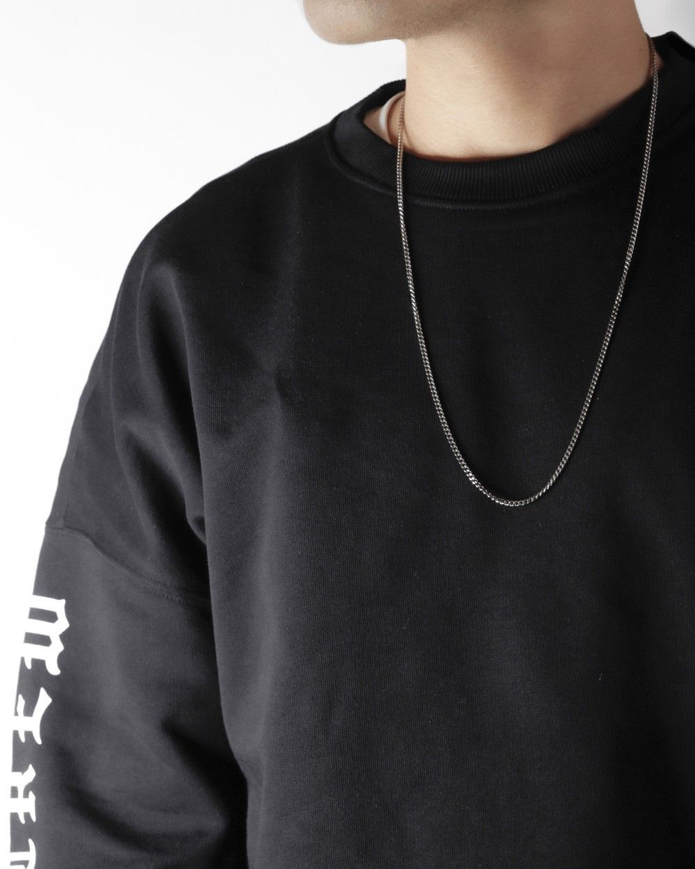 CURB CHAIN NECKLACE 080