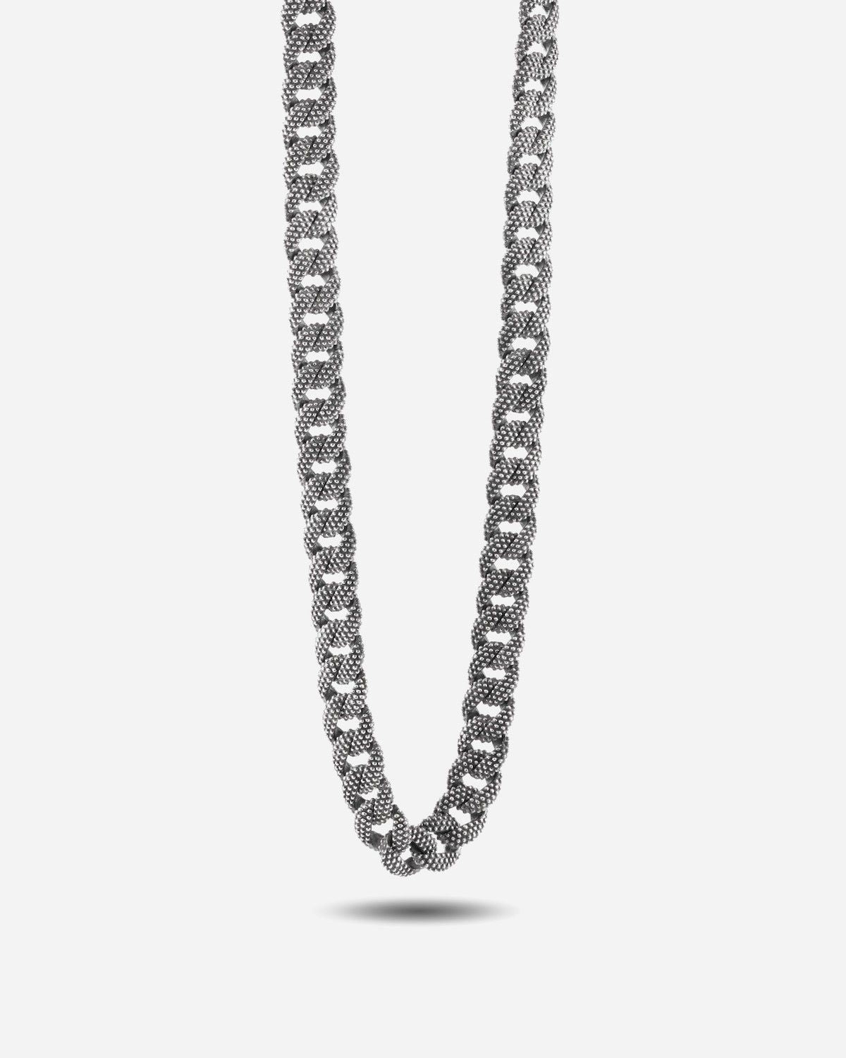 SMALL DOTTED CURB NECKLACE