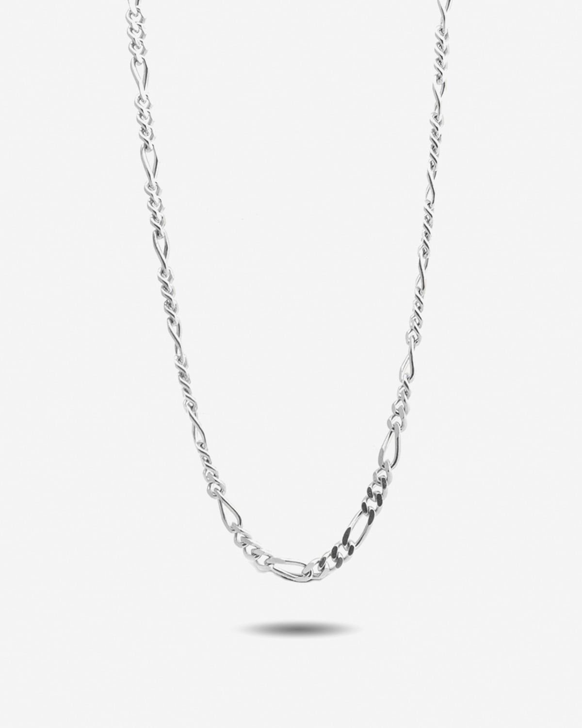 COLLANA GRUMETTA 080 3+1 IN ARGENTO