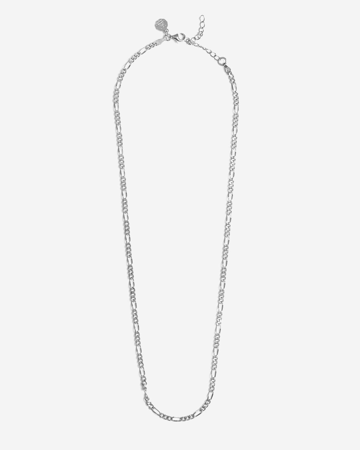 COLLANA GRUMETTA 080 3+1 IN ARGENTO