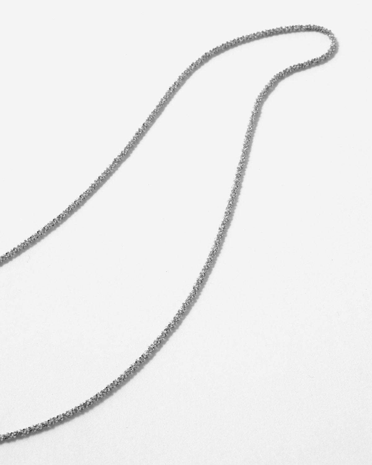 COLLANA LUCE IN ARGENTO RODIATA