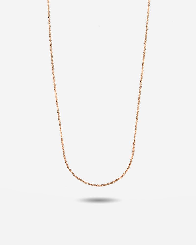 COLLANA LUCE PLACCATA ORO ROSA