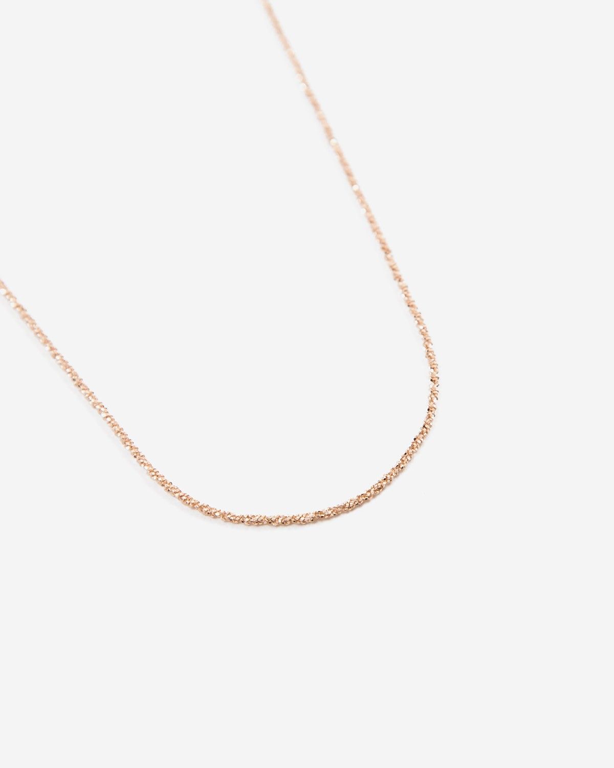 COLLIER LUMIÈRE / OR ROSE BRILLANT