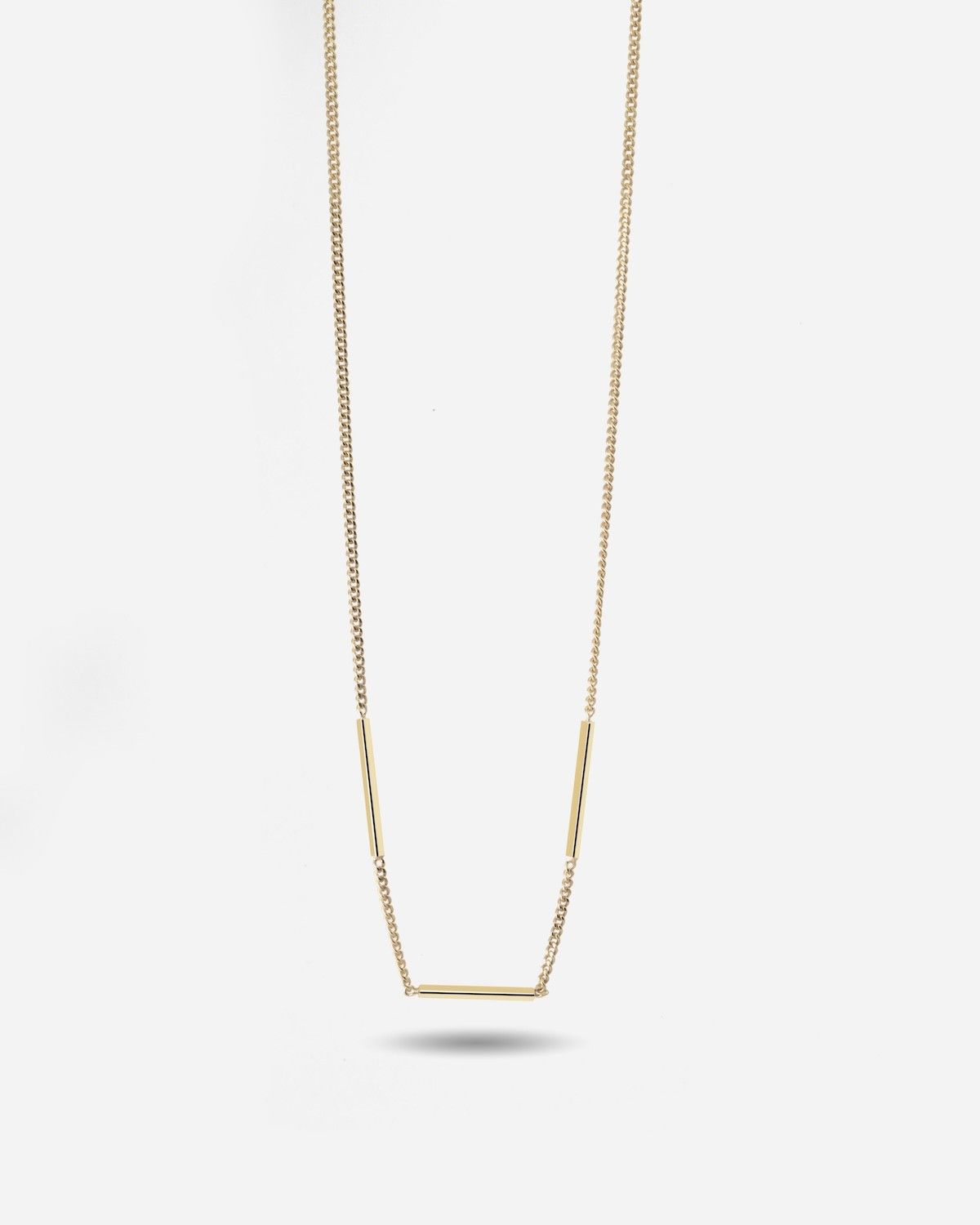 HALSKETTE GOLDEN BARS