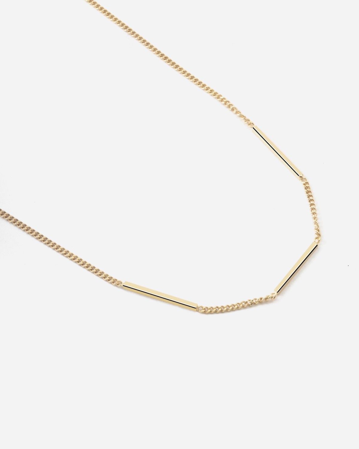 HALSKETTE GOLDEN BARS