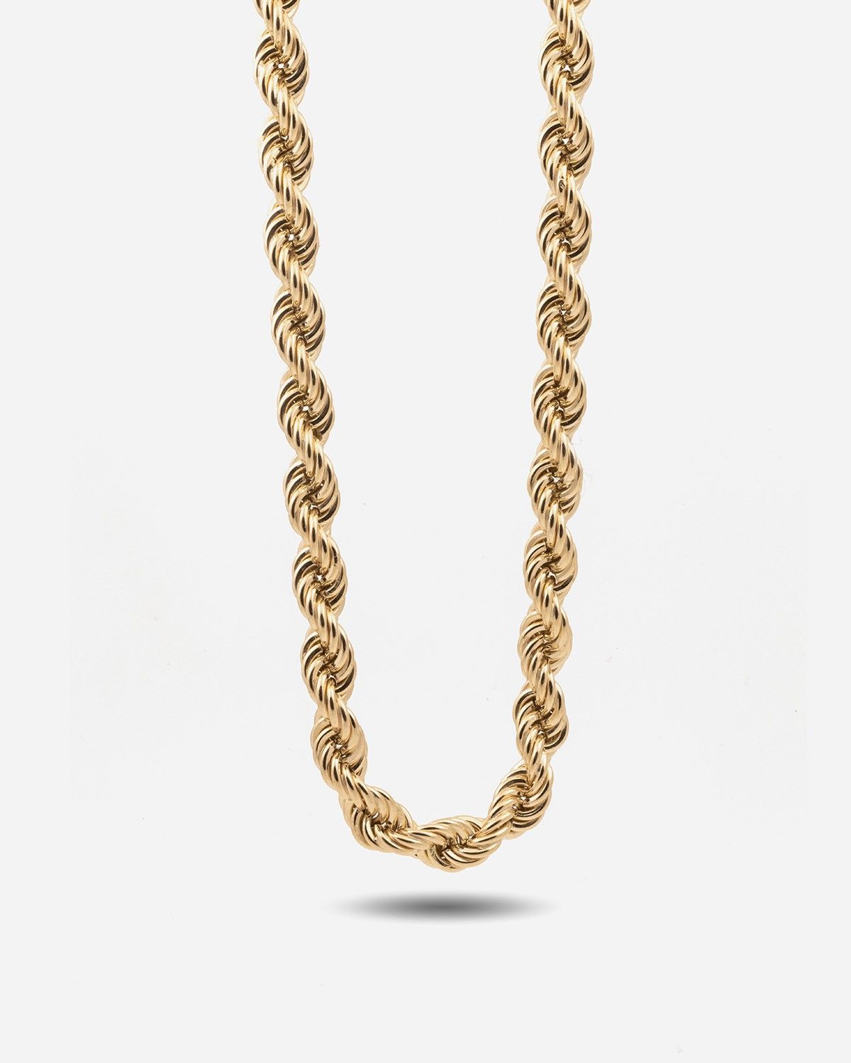 COLLIER CORDE 220 LIGHT PLAQUÉ OR