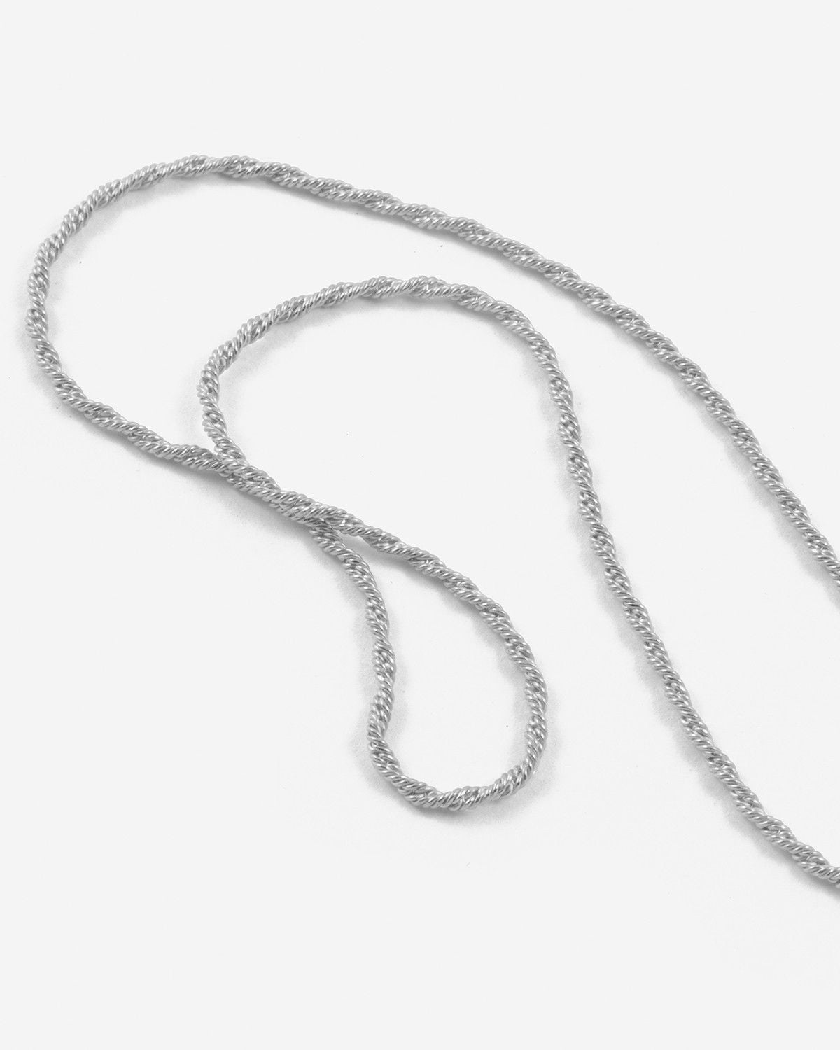 COLLIER MINI CHAÎNE CORDE EN ARGENT