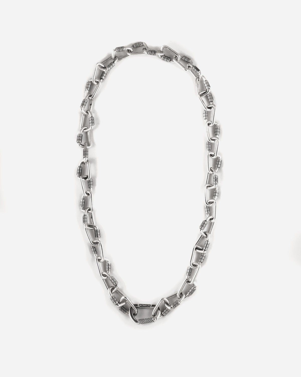 COLLIER CHAÎNE MOUSQUETONS