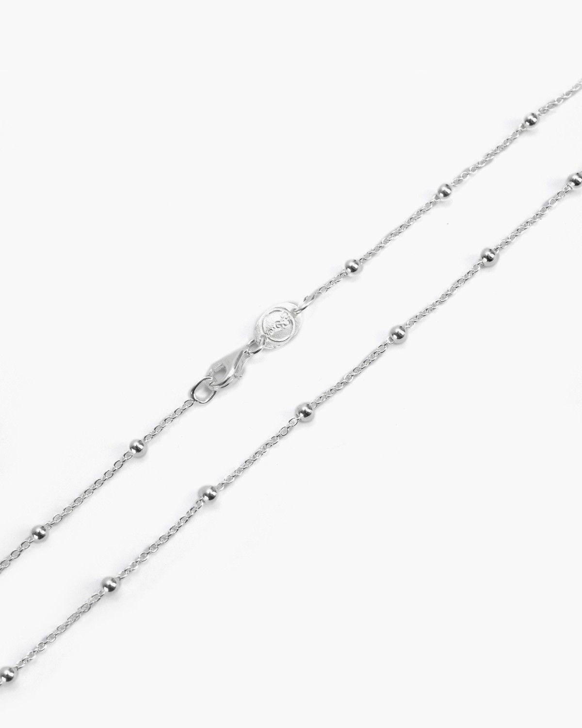 HALSKETTE ROSENKRANZ 300 SILBER