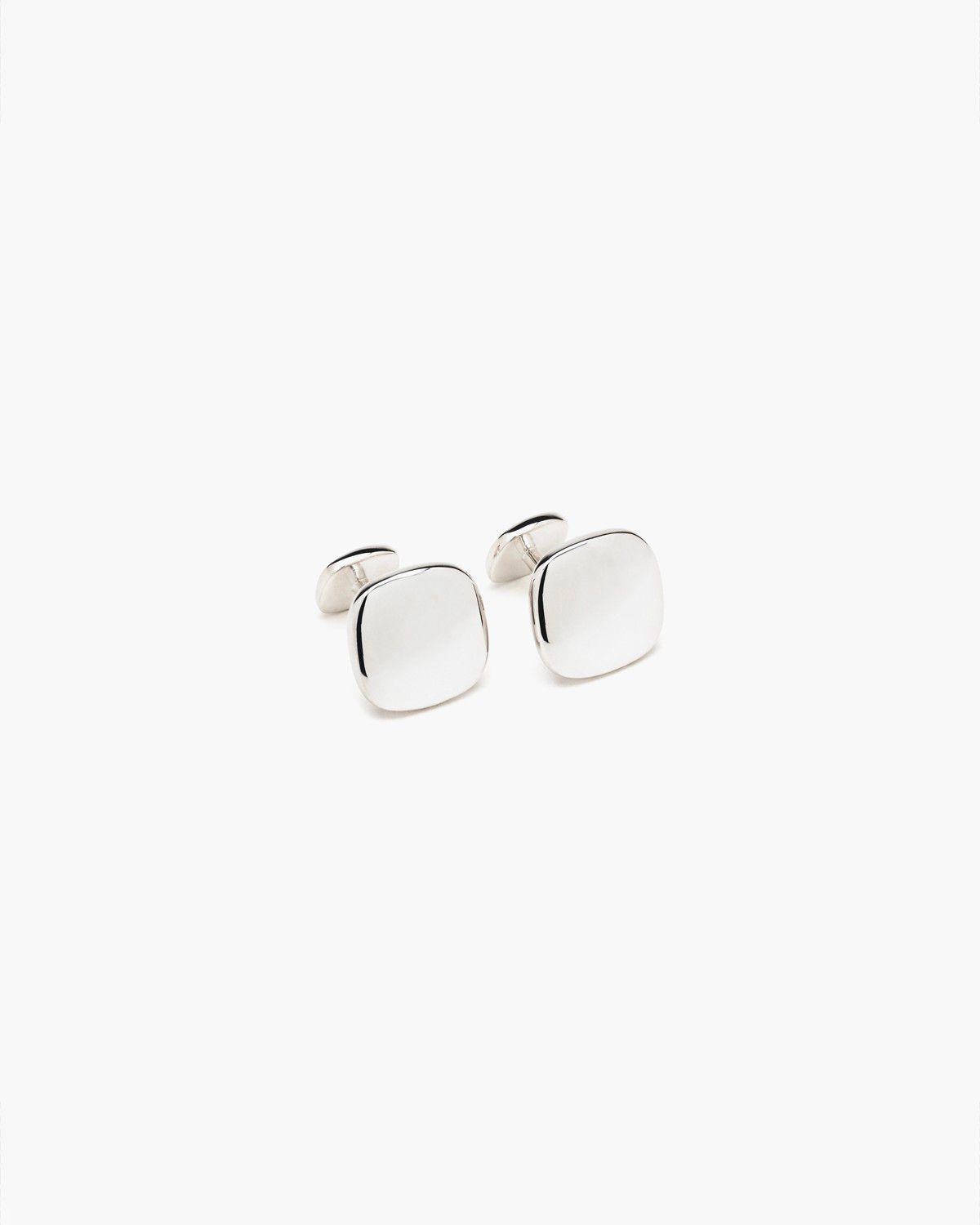 BOUTONS DE MANCHETTE CARRÉES LISSE