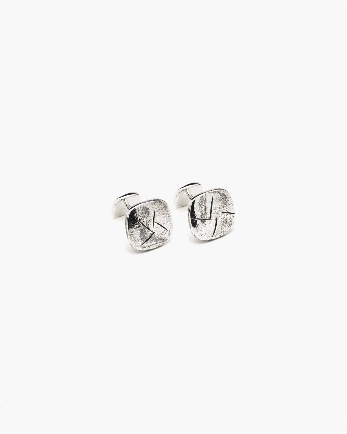 BOUTONS DE MANCHETTE CARRÉES LISSE