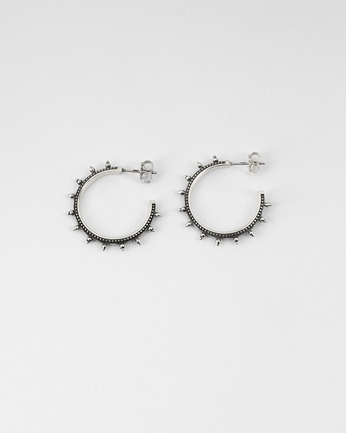 BOUCLES D’OREILLES PAIRE ETHNIQUES CERCLE MOYEN