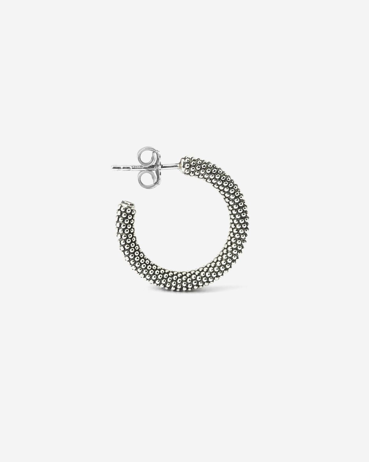 BOUCLE D’OREILLE UNIQUE CERCLE À PICOTS MOYEN