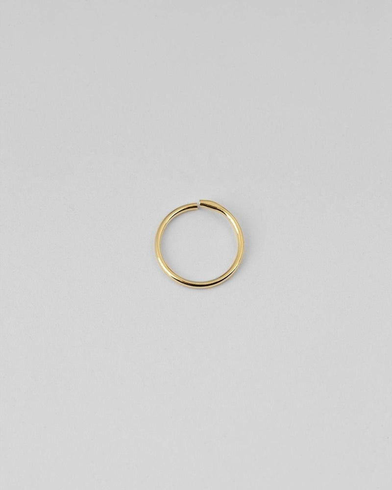 ORECCHINO A CERCHIO MINI FILO 012 D12 PLACCATO ORO
