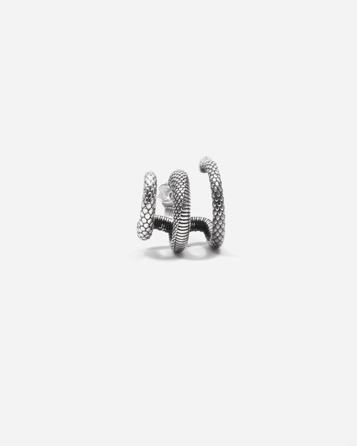 BOUCLE D'OREILLE SNAKE SPIRAL