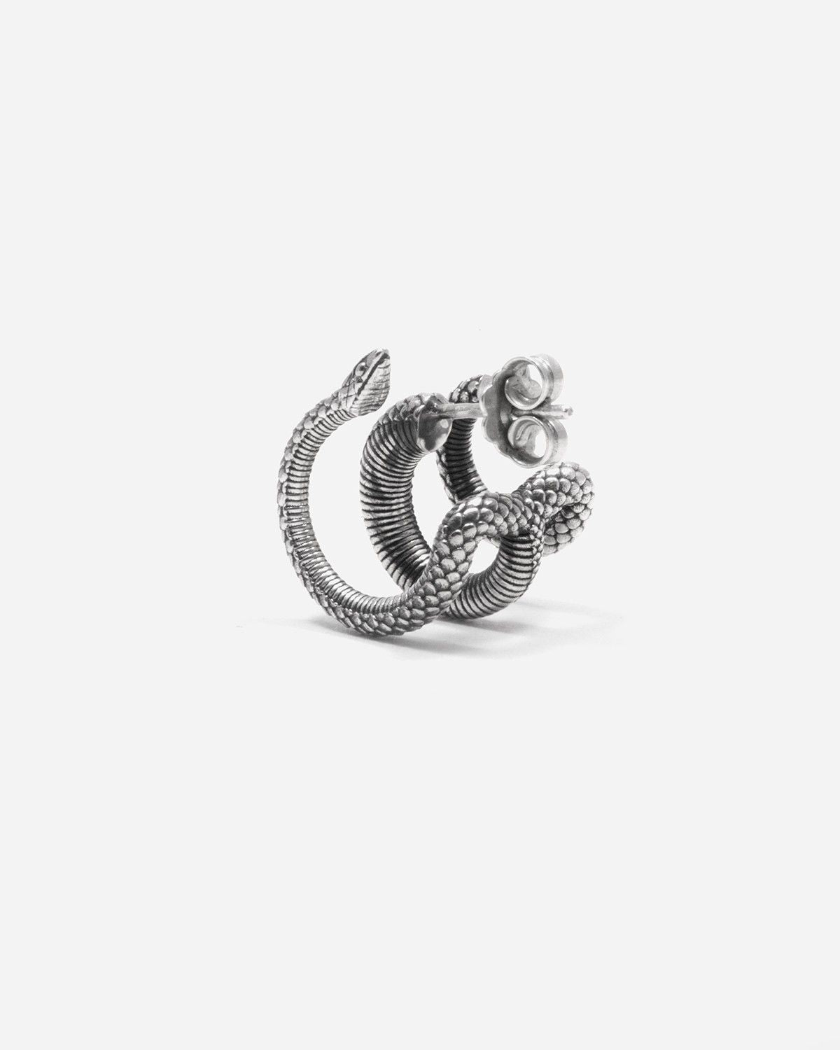 BOUCLE D'OREILLE SNAKE SPIRAL