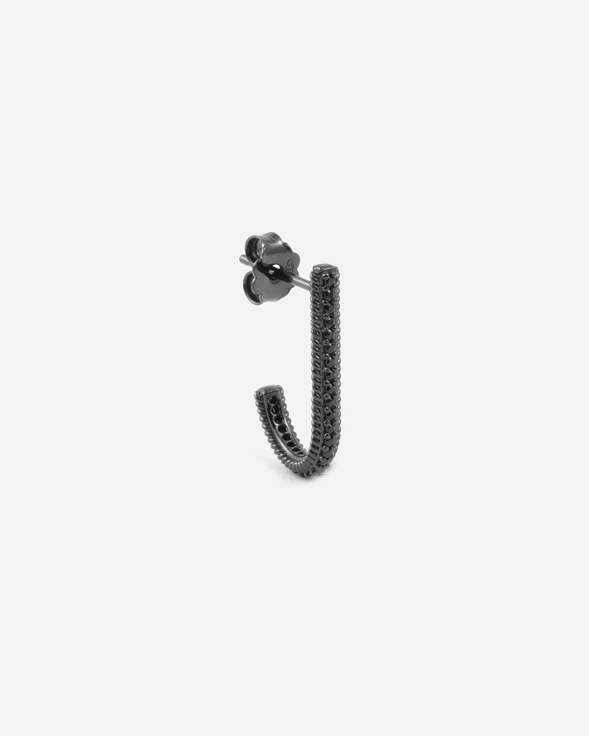 BOUCLE D'OREILLE FANCY BLACK HOOK