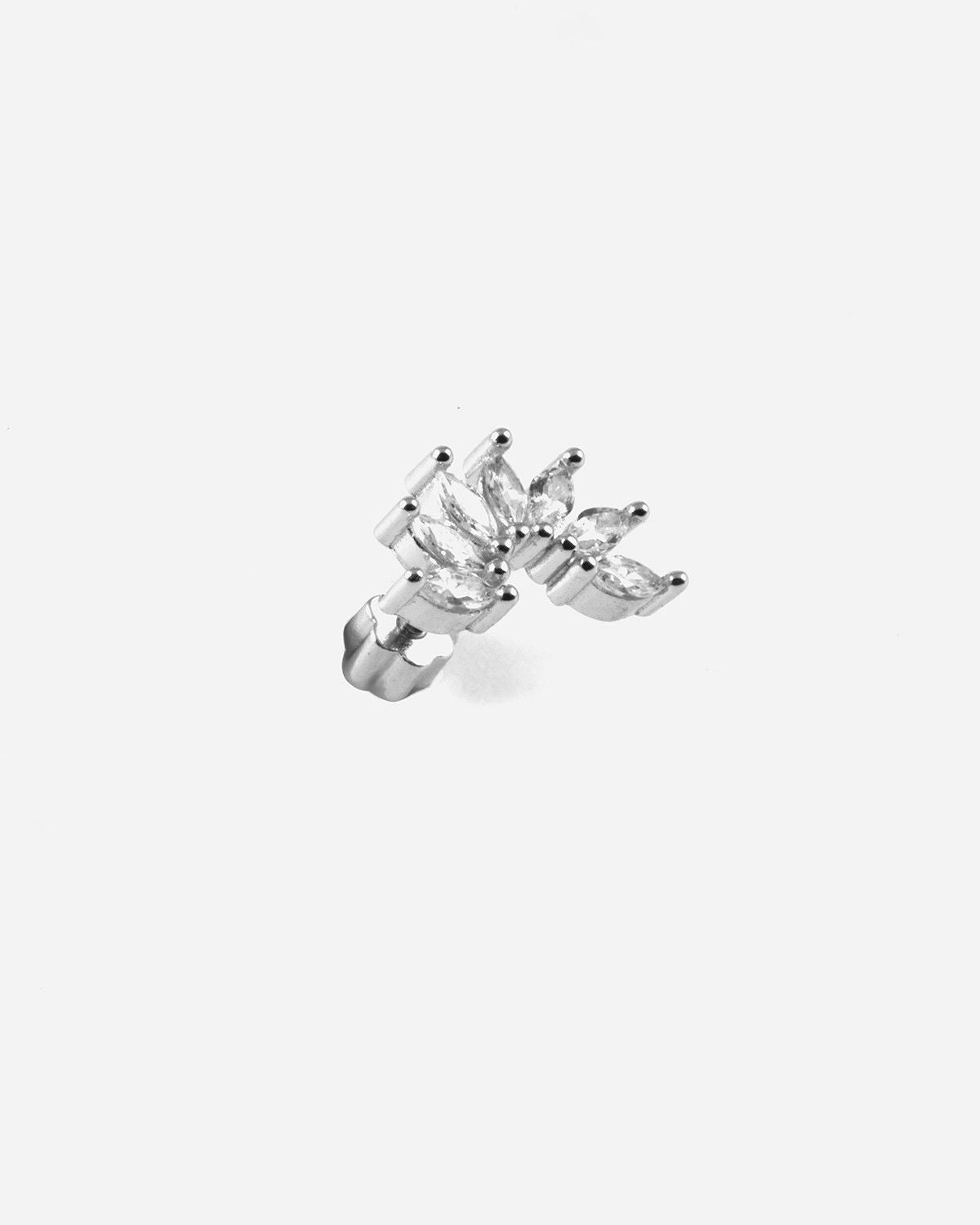 OHRRING OHRSTECKER PIERCING MIT 7 STEINEN