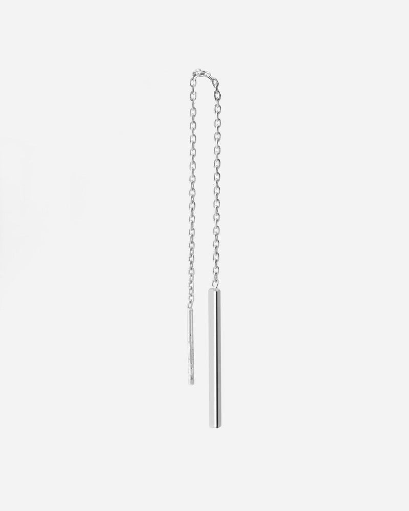 BOUCLE D'OREILLE CHAÎNE SILVER BUTTERFLY EN ARGENT