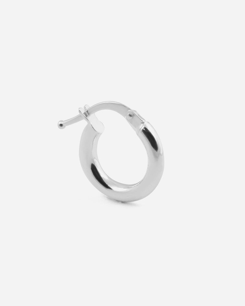 BOUCLE D'OREILLE CERCLE PETITE LISSE 2,5 MM DIAM 8,5 MM