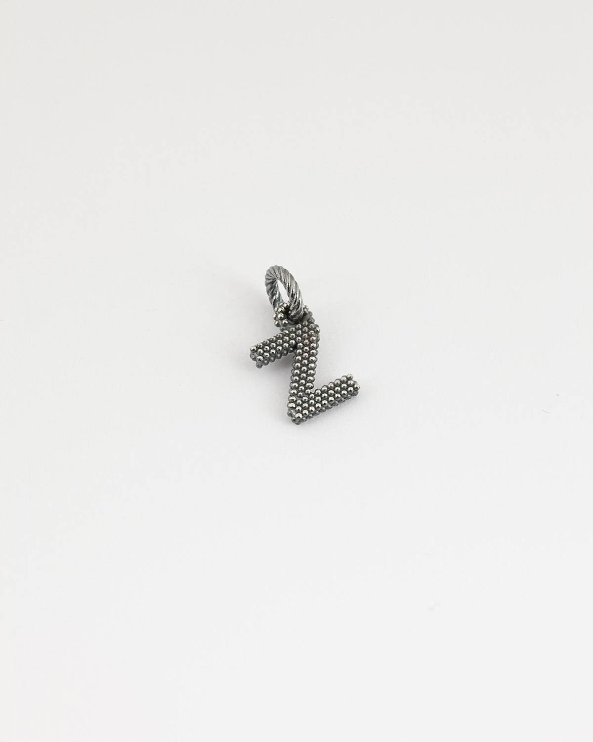 COLGANTE LETRA CARACTERES DE IMPRENTA PUNTEADA