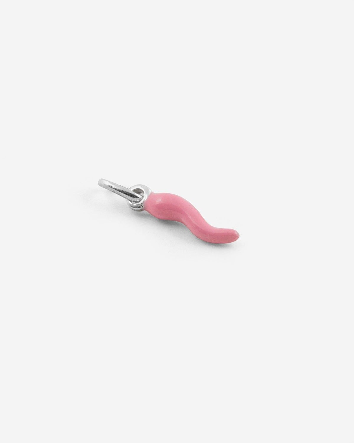 PENDENTIF PETITE CORNE ROSE
