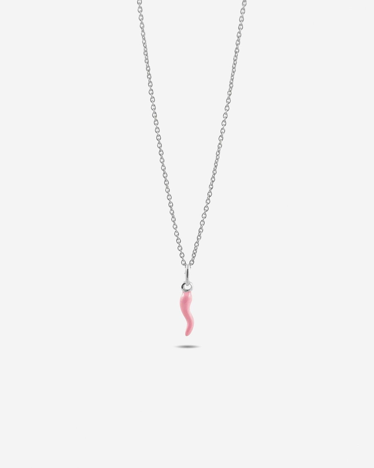 PENDENTIF PETITE CORNE ROSE