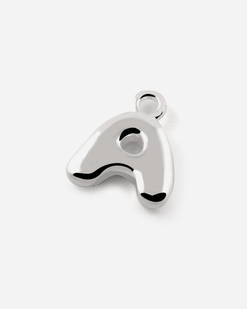 CIONDOLO LETTERA BOLD IN ARGENTO
