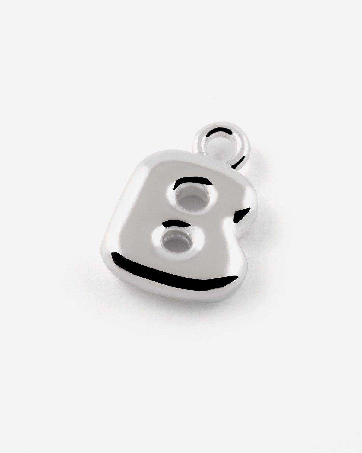 PENDENTIF LETTRE BOLD EN ARGENT