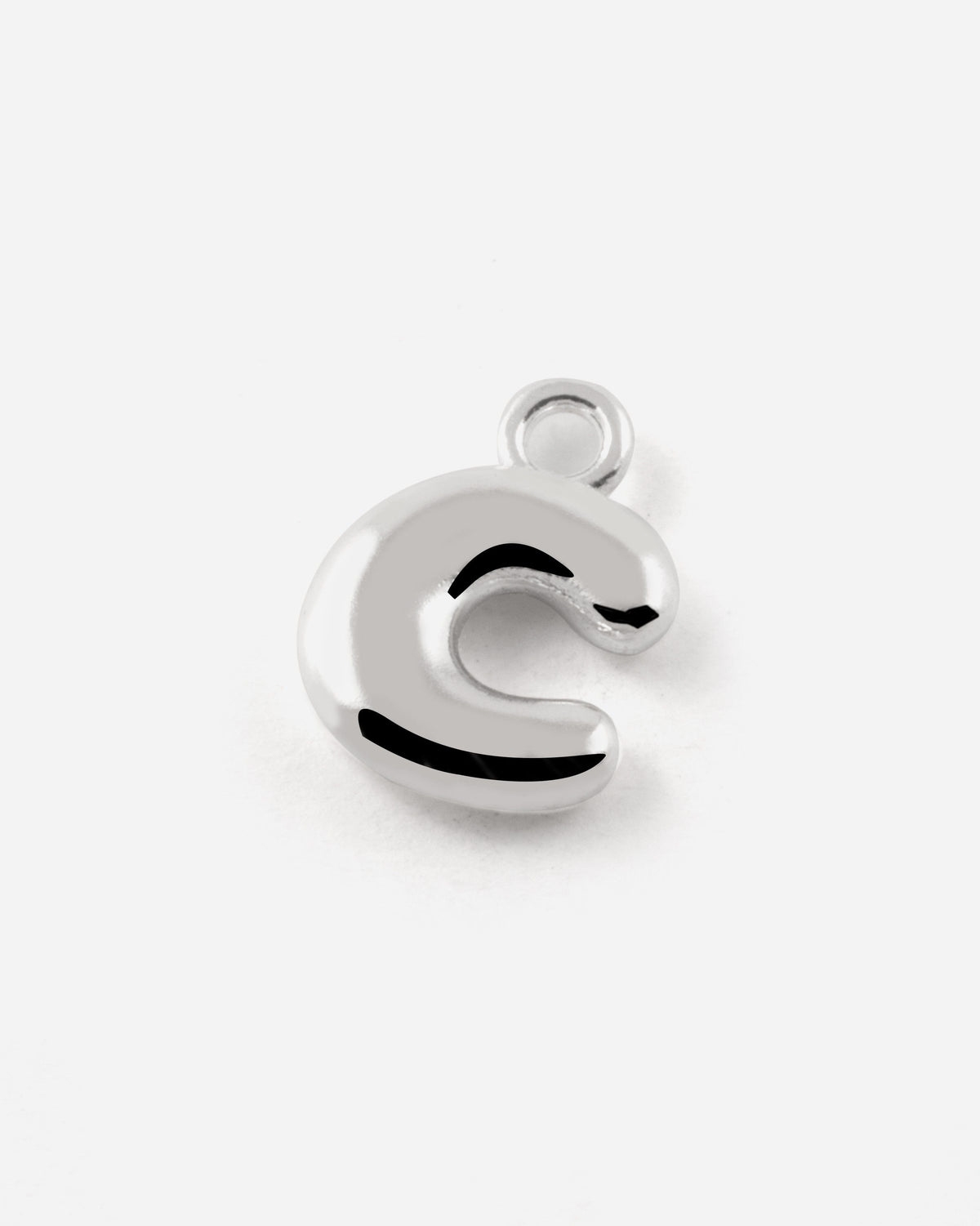 PENDENTIF LETTRE BOLD EN ARGENT