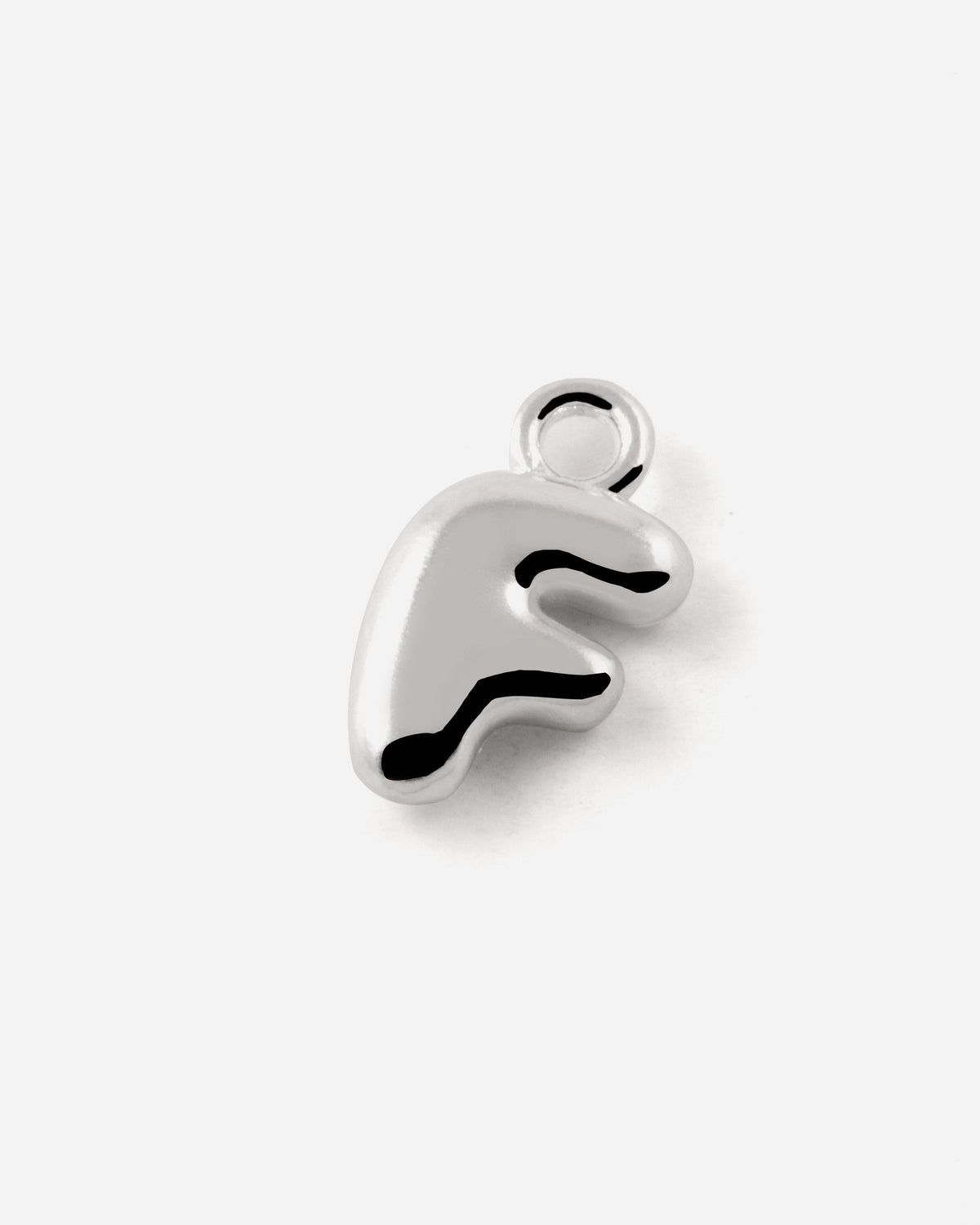 PENDENTIF LETTRE BOLD EN ARGENT