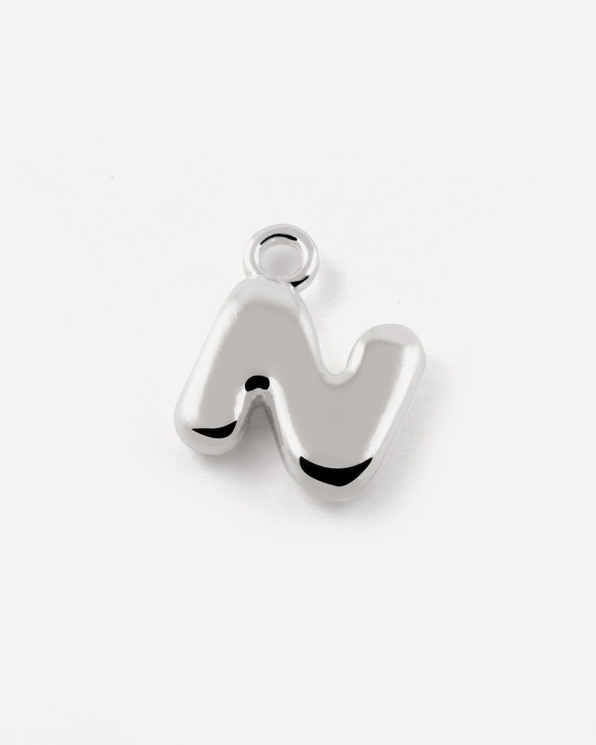 PENDENTIF LETTRE BOLD EN ARGENT