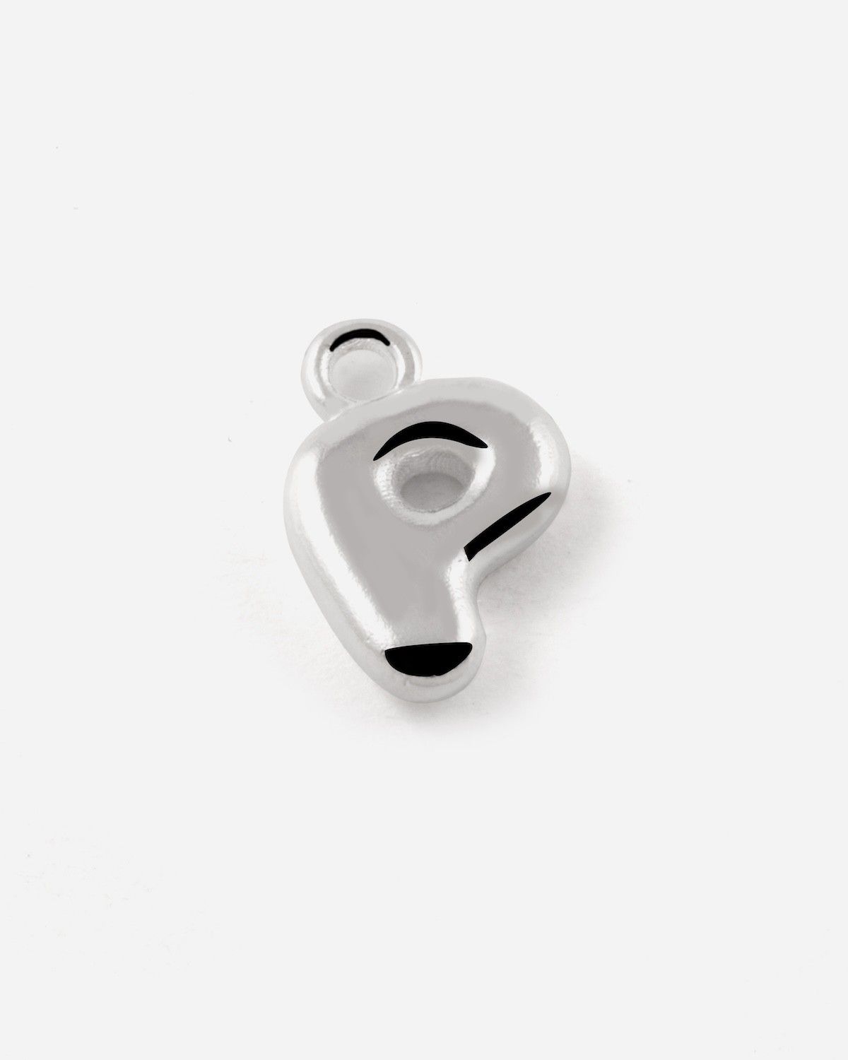 PENDENTIF LETTRE BOLD EN ARGENT