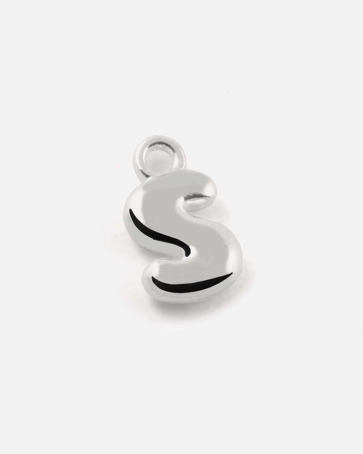 PENDENTIF LETTRE BOLD EN ARGENT