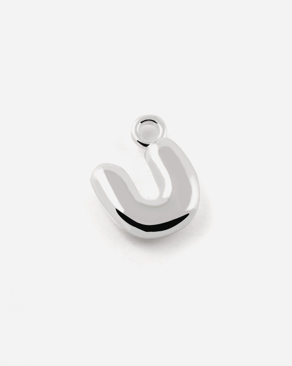 PENDENTIF LETTRE BOLD EN ARGENT
