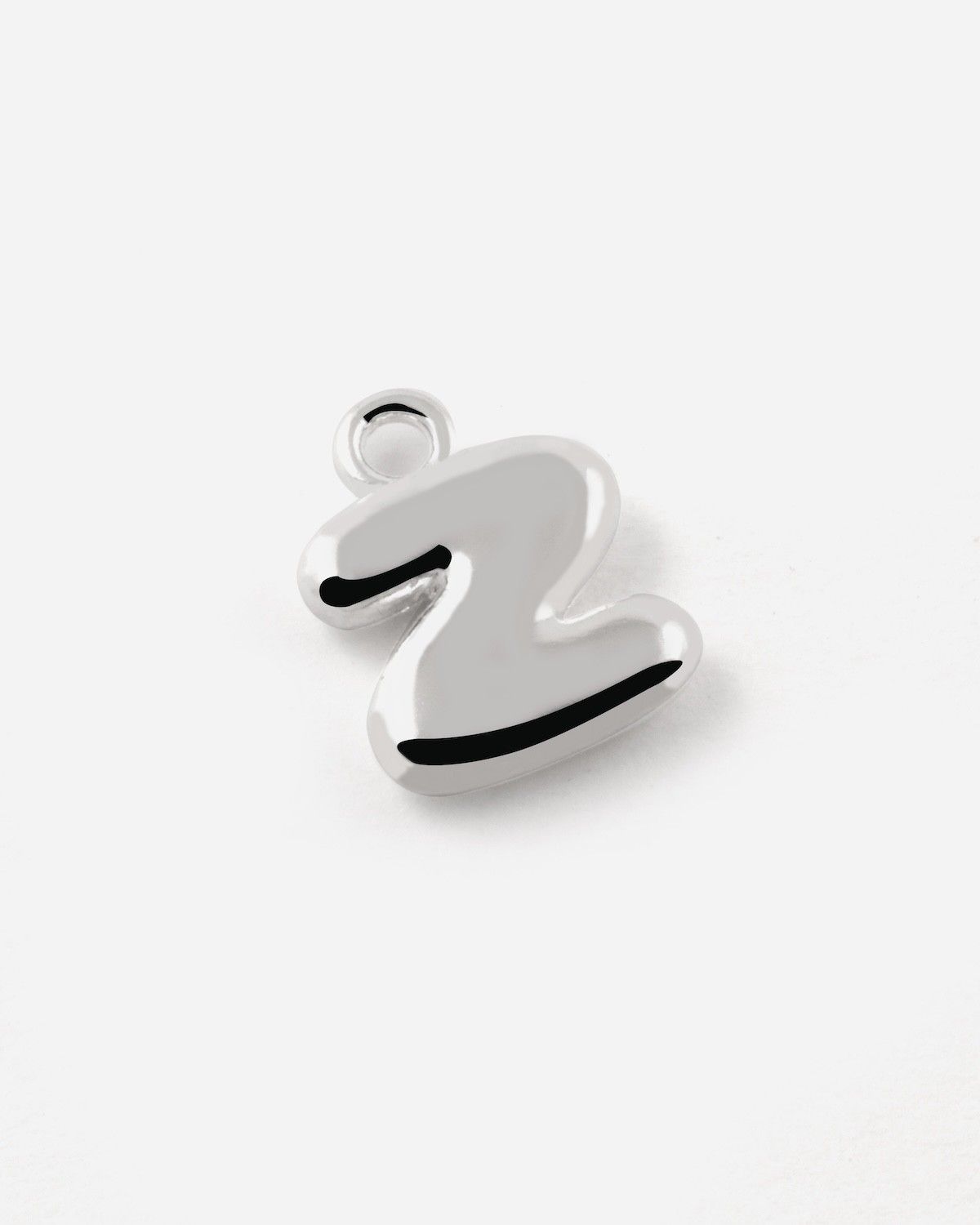 PENDENTIF LETTRE BOLD EN ARGENT