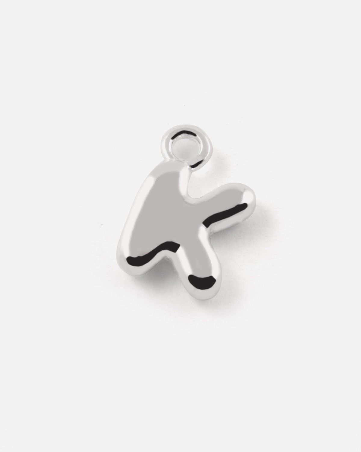 PENDENTIF LETTRE BOLD EN ARGENT