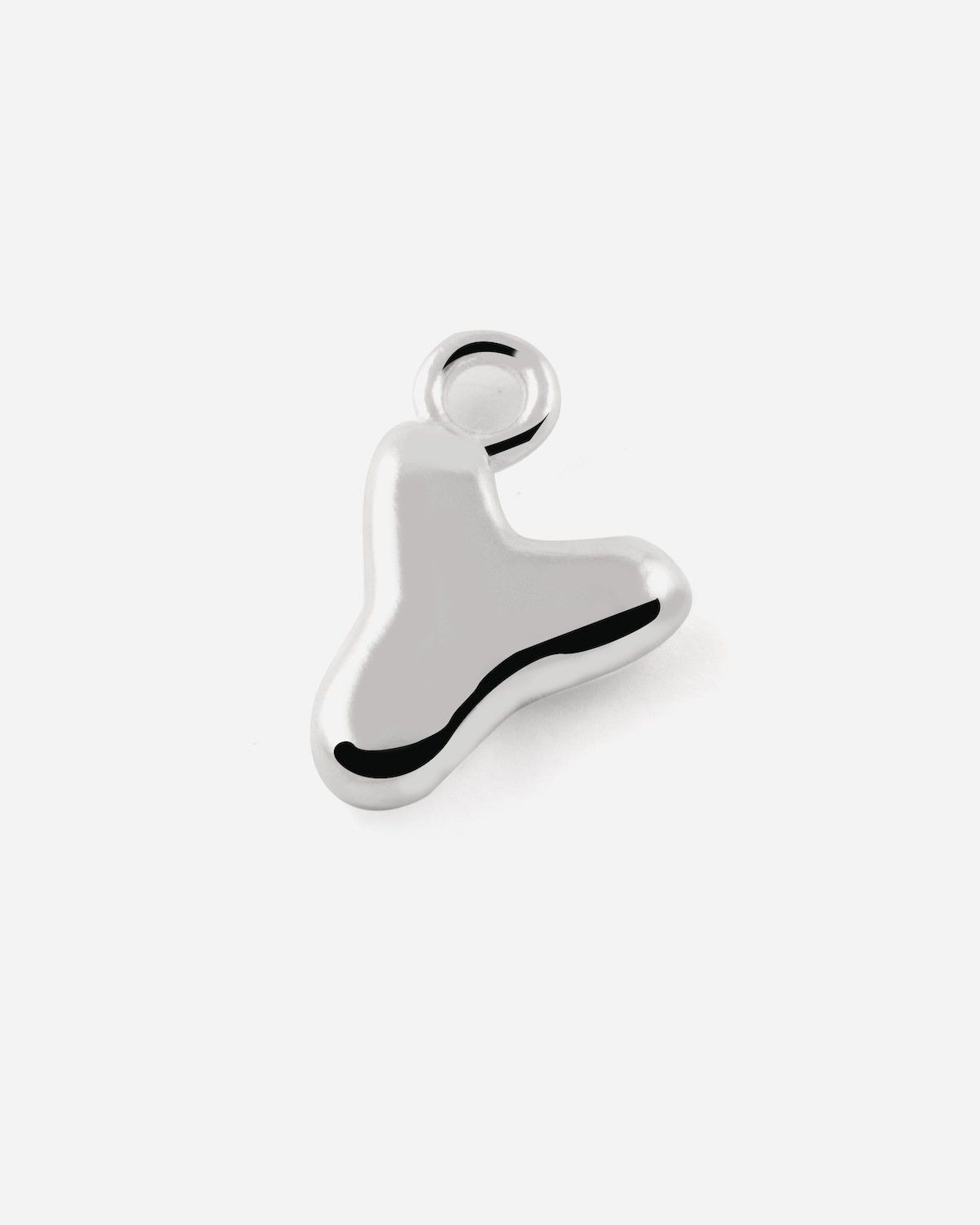 PENDENTIF LETTRE BOLD EN ARGENT