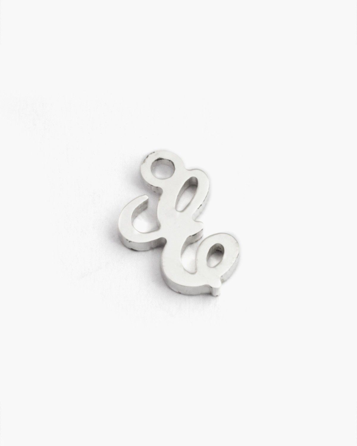 PENDENTIF LETTRE CURSIF PETIT