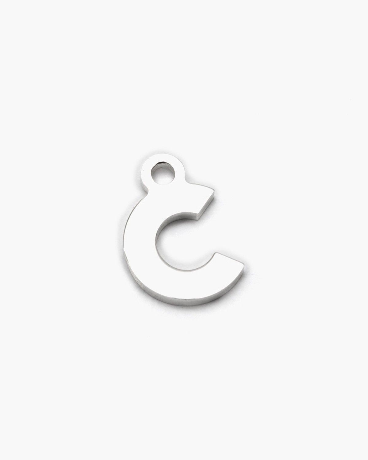 PENDENTIF LETTRE CAPITALES D'IMPRIMERIE PETIT