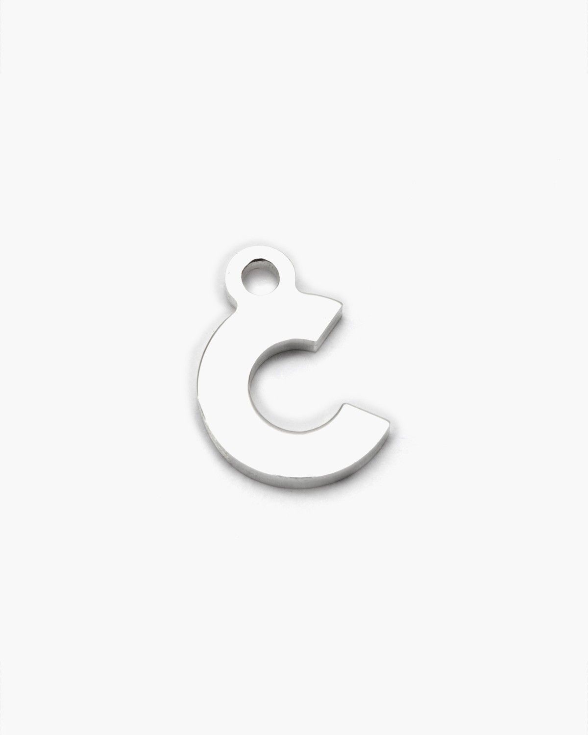 PENDENTIF LETTRE CAPITALES D'IMPRIMERIE PETIT