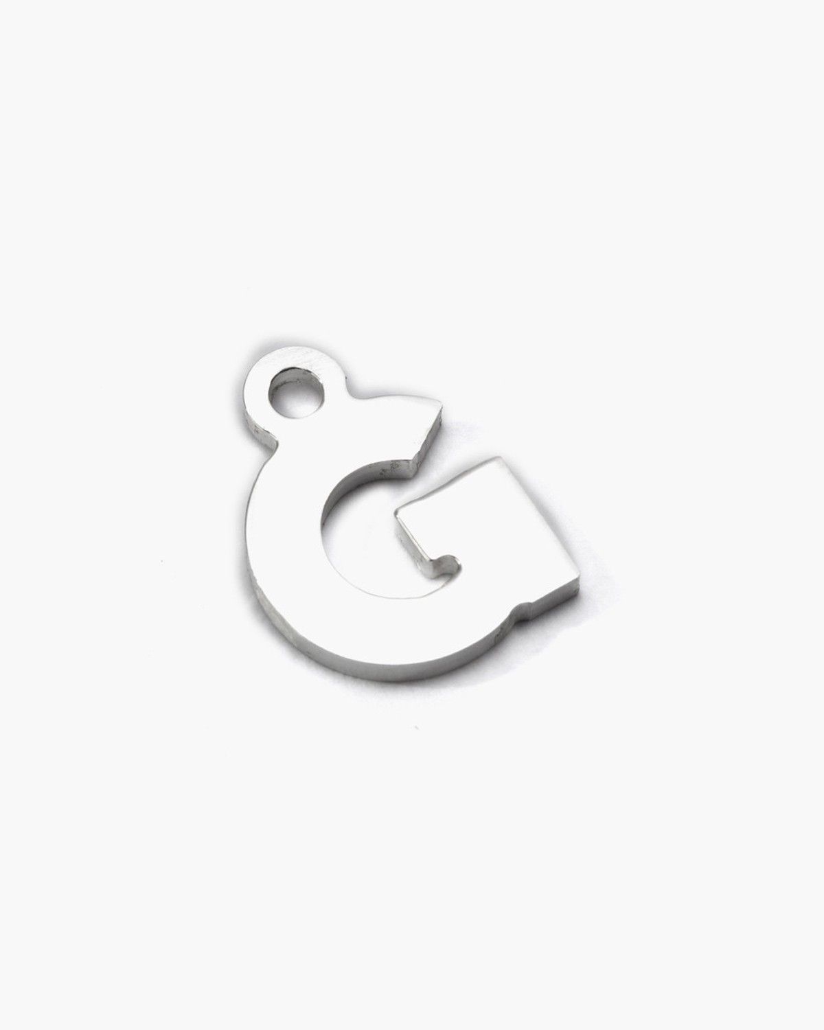 PENDENTIF LETTRE CAPITALES D'IMPRIMERIE PETIT
