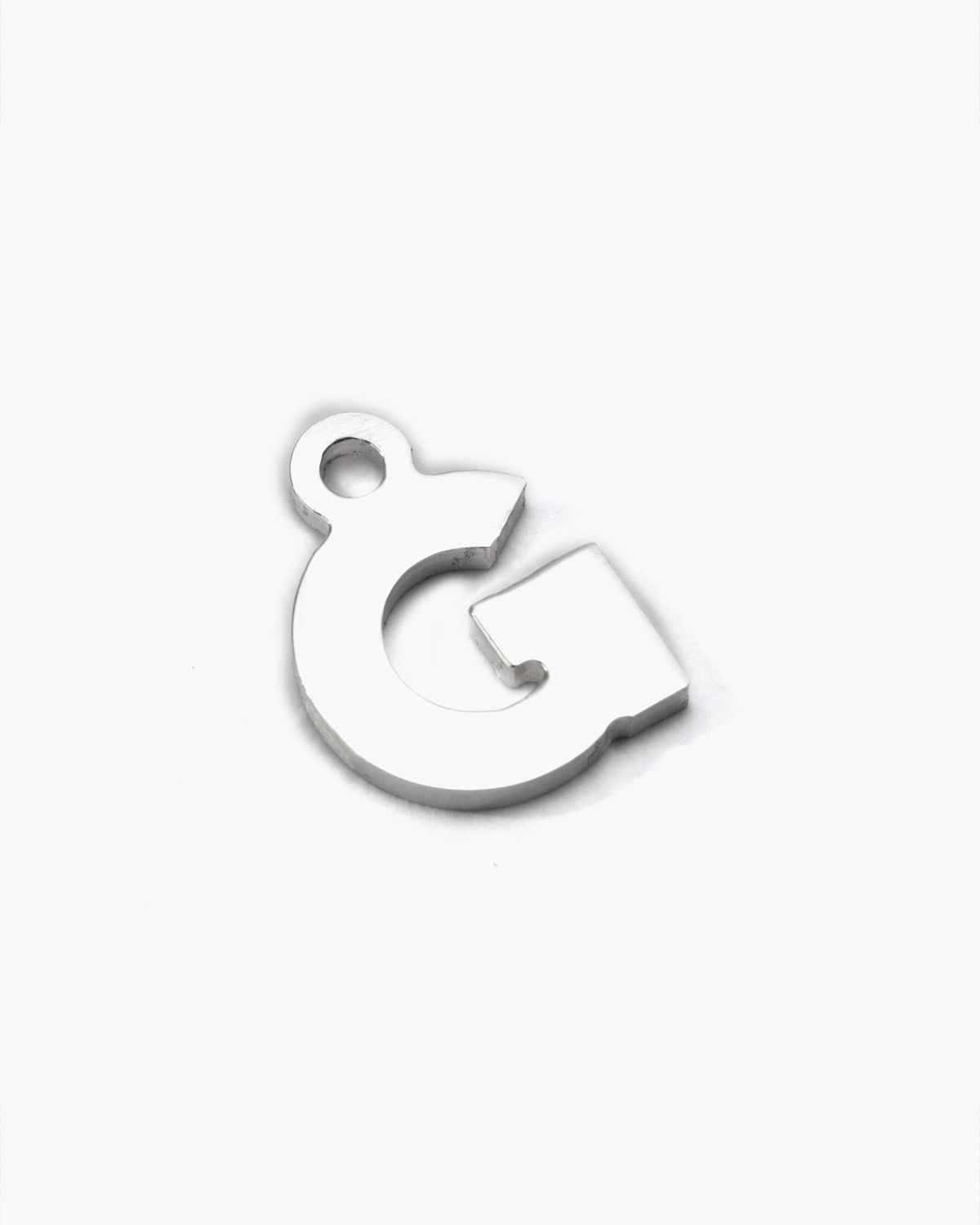 PENDENTIF LETTRE CAPITALES D'IMPRIMERIE PETIT