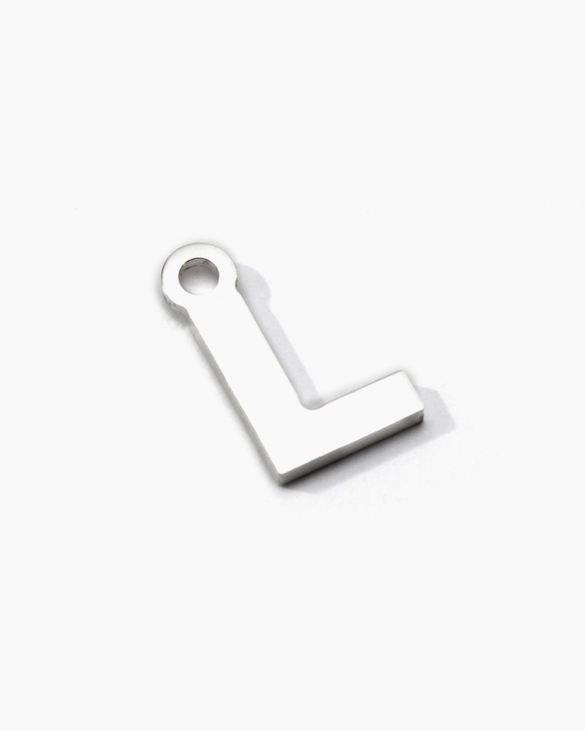 PENDENTIF LETTRE CAPITALES D'IMPRIMERIE PETIT