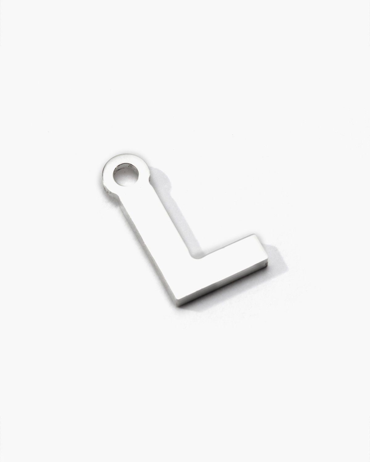 PENDENTIF LETTRE CAPITALES D'IMPRIMERIE PETIT