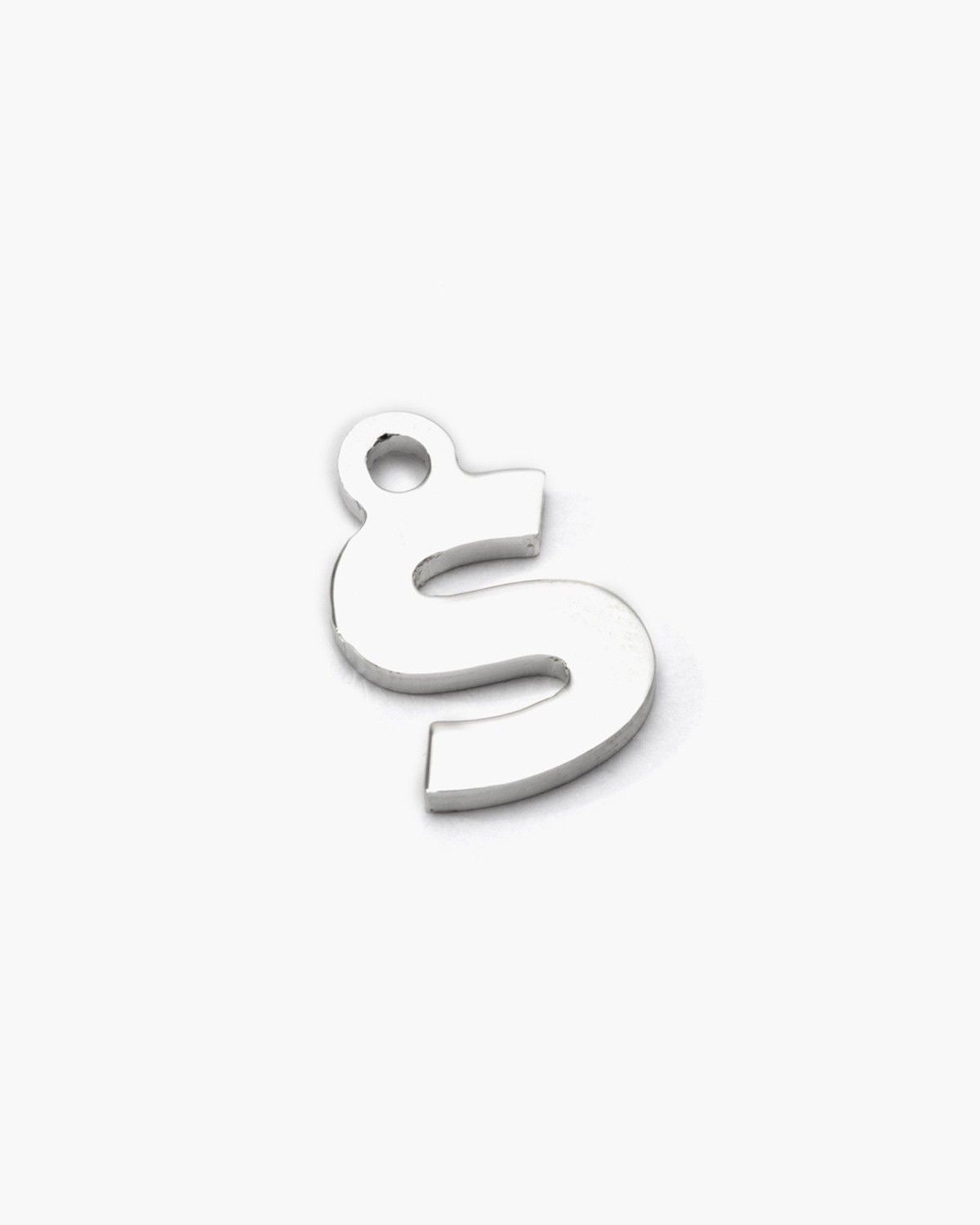 PENDENTIF LETTRE CAPITALES D'IMPRIMERIE PETIT