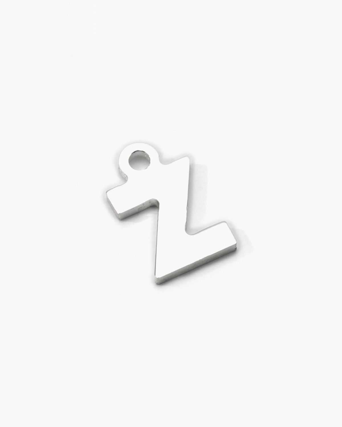 PENDENTIF LETTRE CAPITALES D'IMPRIMERIE PETIT