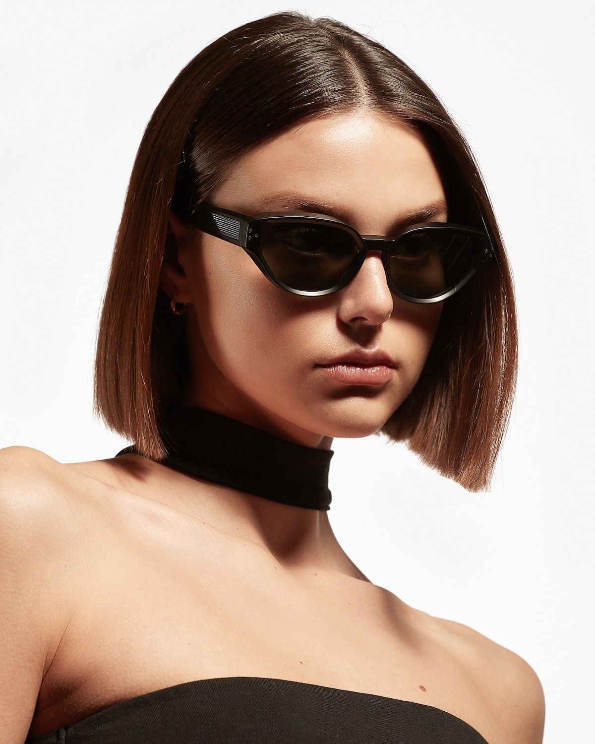 LUNETTES DE SOLEIL GRAN TOSA / NOIR SATINÉ