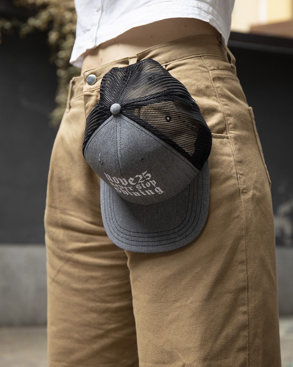 TRUCKER CAP NOVE25 GREY