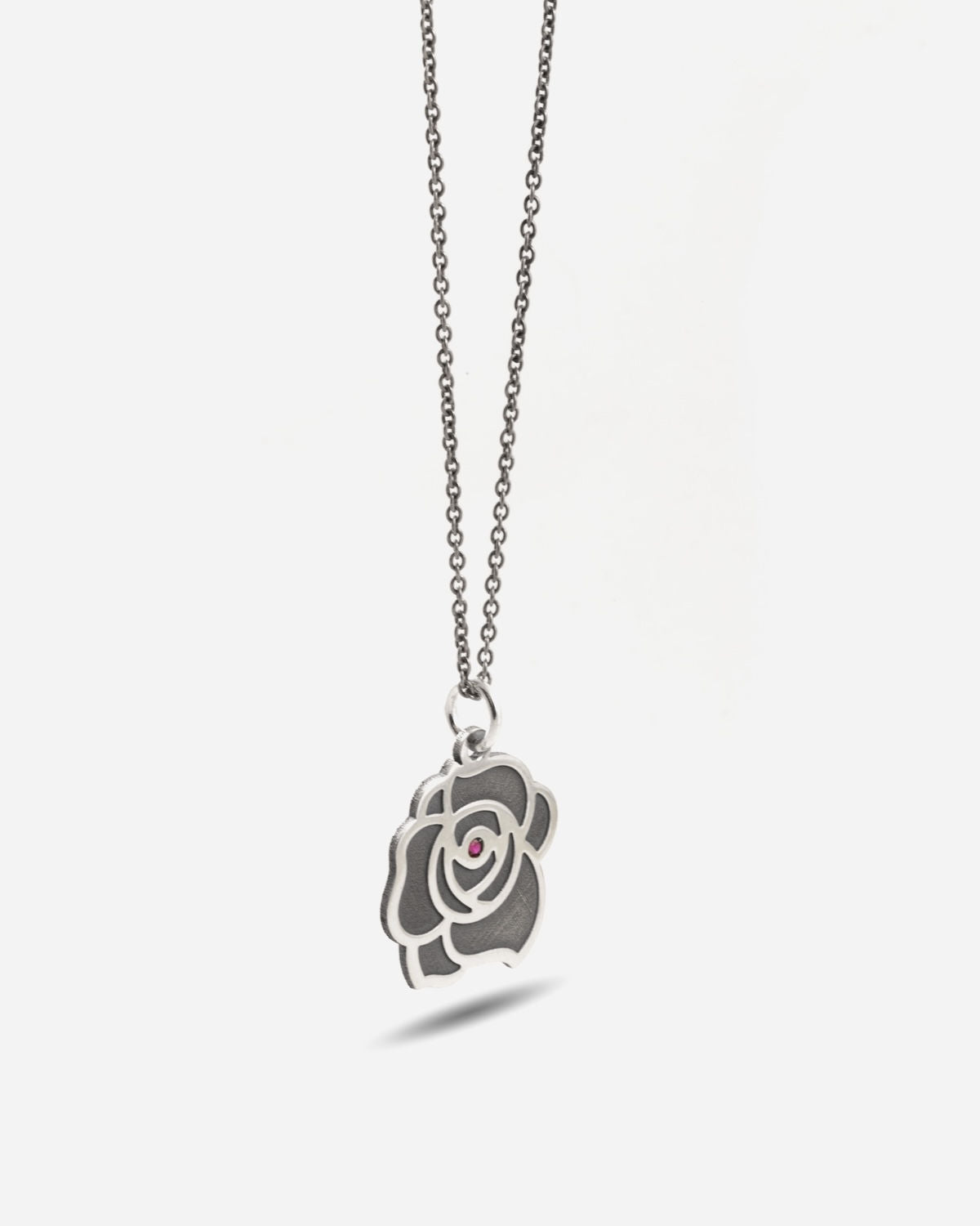 CHARM ROSE EROX EN ARGENT